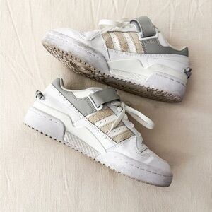 Adidas Forum 84 Low Grey And White